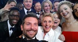 The famous Oscar selfie.