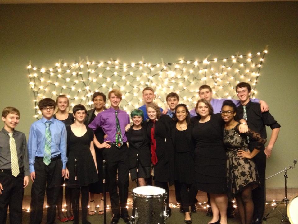 Normal West Jazz Voices appear at Illinois Wesleyans jazz night