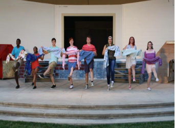 Normal Parks and Recreation puts on two musicals each summer. This past summer was You’re a Good Man, Charlie Brown and The Little Mermaid. Pictured here is from the show You’re a Good Man, Charlie Brown. Pictured left to right is Ricky Orr (U-High) Katryce Bridges (BHS) Joe Collins (BHS) Daniel Sanders (BHS) Brendan Riley (BHS) Hailey Hampton (NCWHS) Michaela Cruse (CCHS) and Elizabeth King (BHS). Photo by: Lynda Hocevar