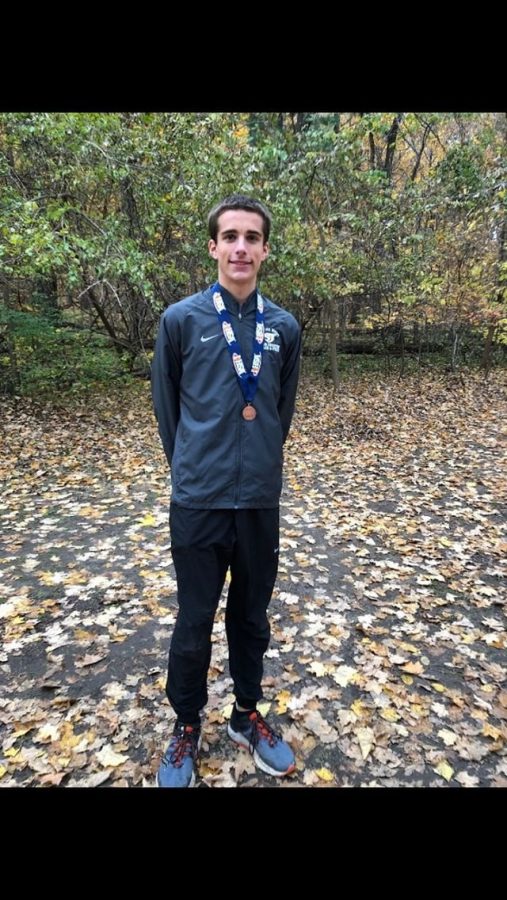 Wetzel places in top 10 at state meet