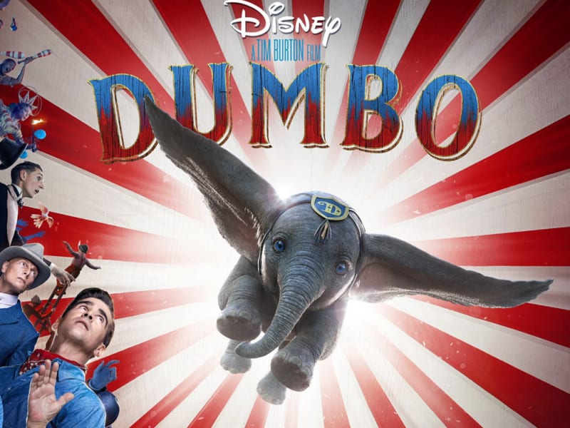 The live-action Dumbo will appear on the big screens in March of 2019. 