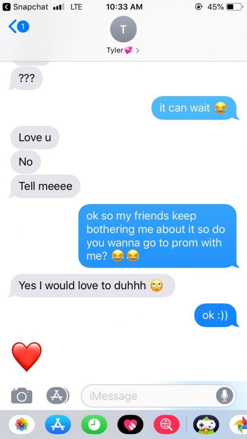 One Wildcat takes the simple approach to his promposal.