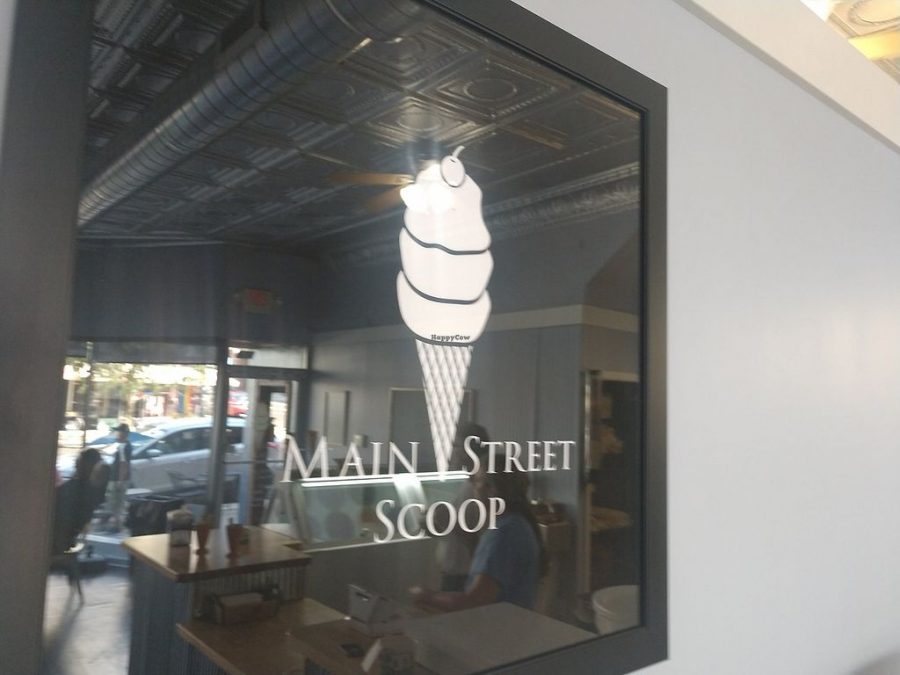 Main Street Scoop is located in downtown Bloomington, serving freshly made ice cream to smiling customers year round. 