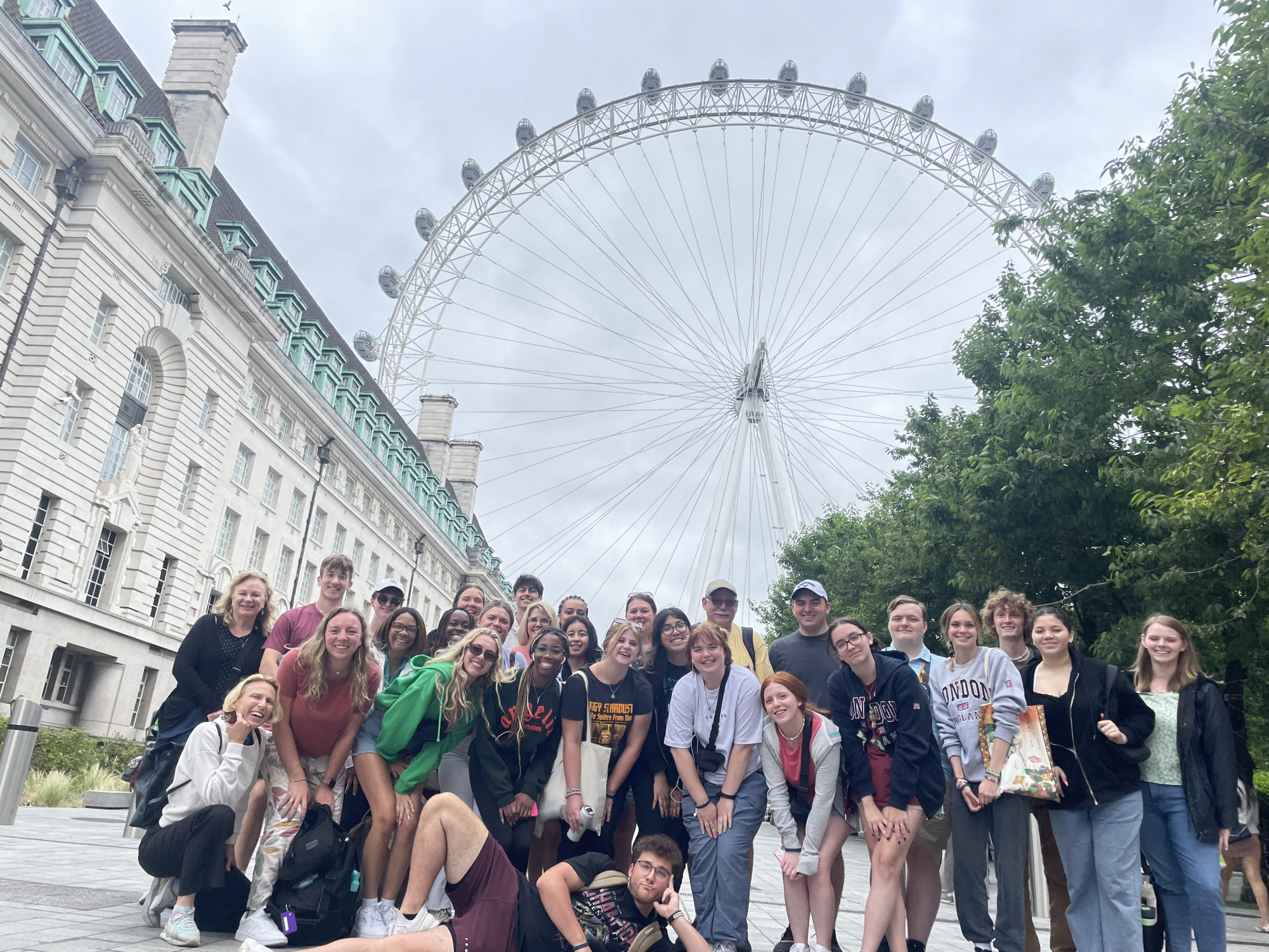 The 2023 EFTour group, led by teachers Olivia Ruff and Morgan Kraus, visited London, among other cities in the summer of 2023. This summer, Ruff and Kraus will lead a different group of students back to Europe!