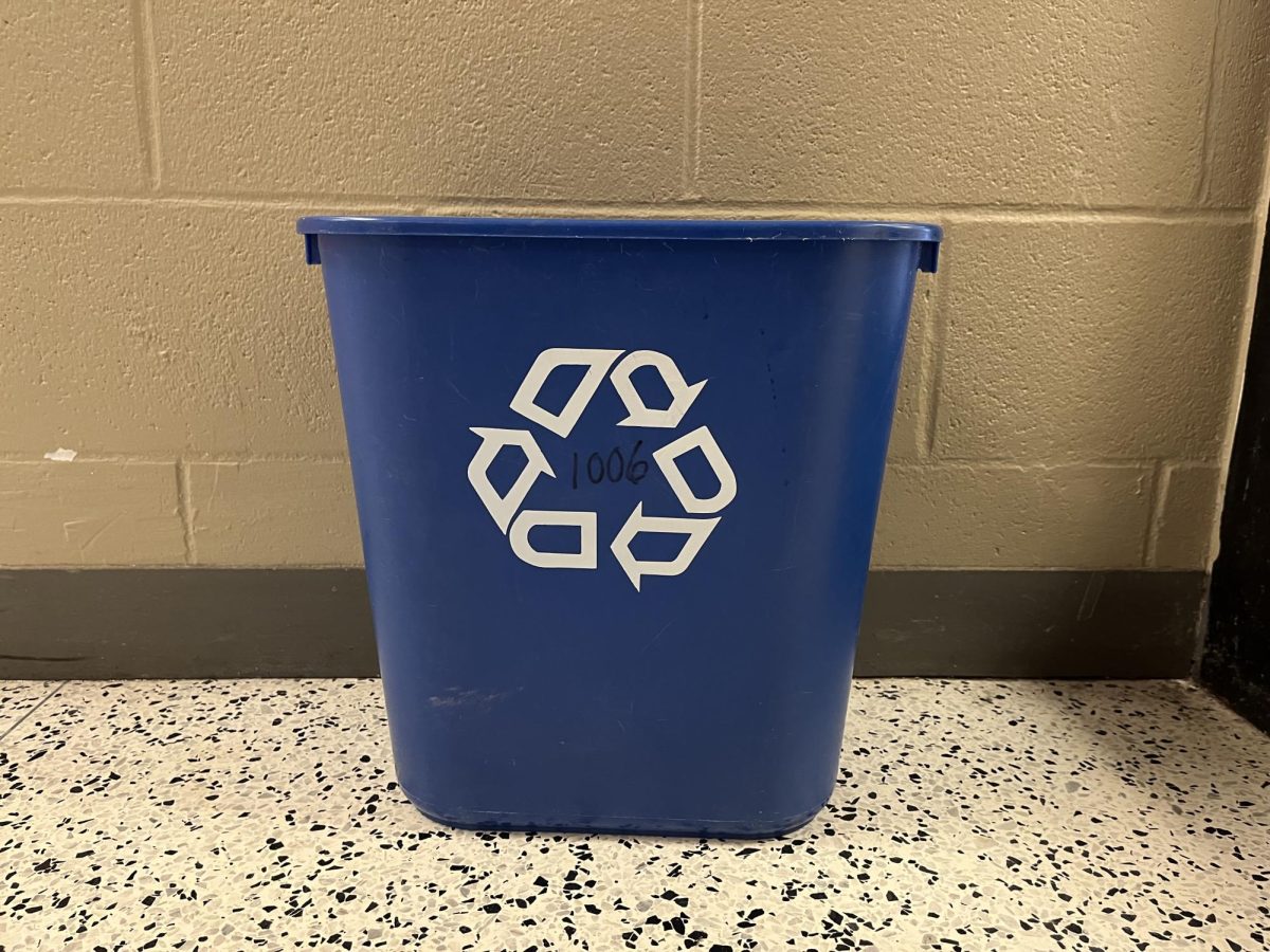 Dr. Bierbaums Civics class has done some major work on redefining what it means to recycle this semester. Together, they hope to make a step in solving some misconceptions about our recycling habits.