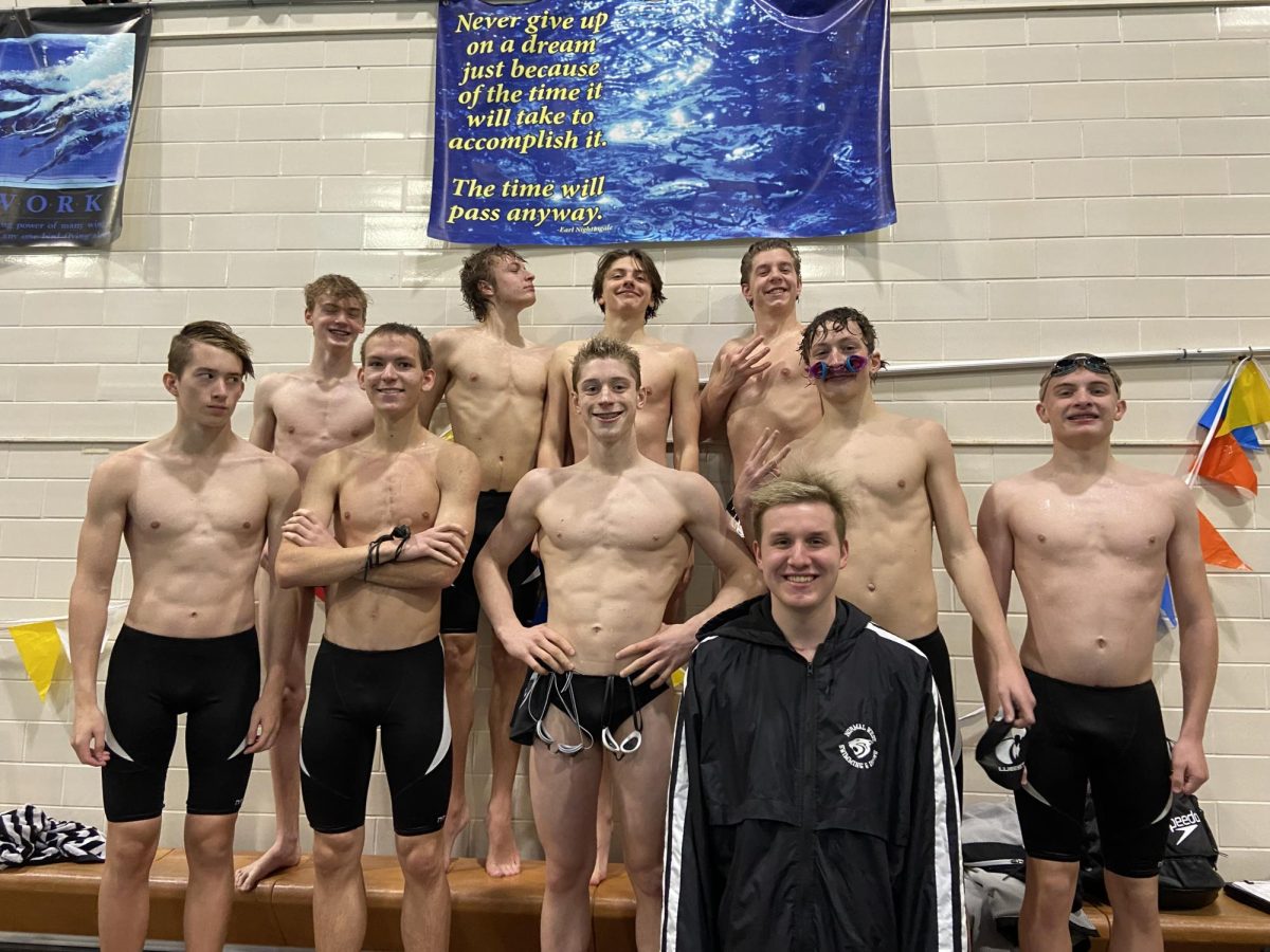 The boys swim season will begin in January, but the work has already begun. Looking to replace some key seniors who graduated last year, this years team hopes to not only get some wins and PRs, but they also want to make it a fun one!