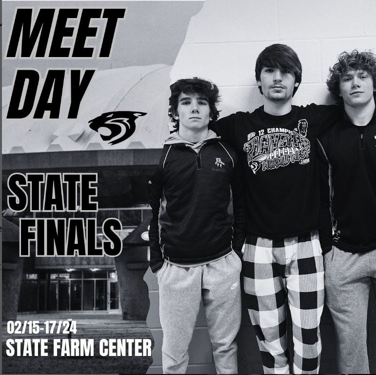 Seniors Dylan McGrew, Evan Willock, and Gus Schreiber are all competing in the IHSA State Finals this weekend.