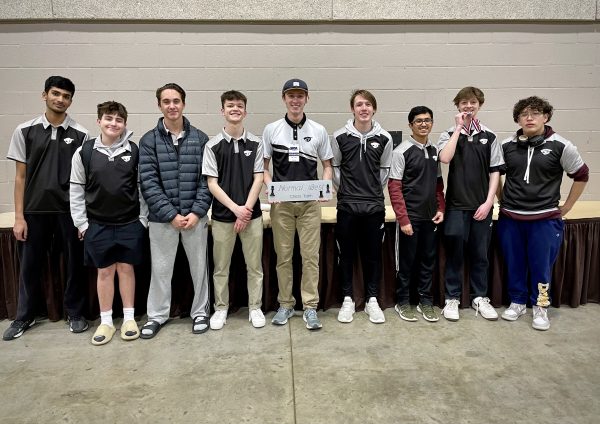 Above, the West Chess team poses after a successful season.