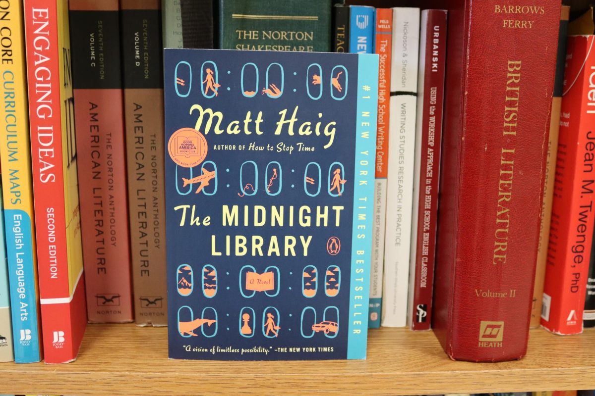 The Midnight Library by Matt Heig is this years One Book One School featured book.