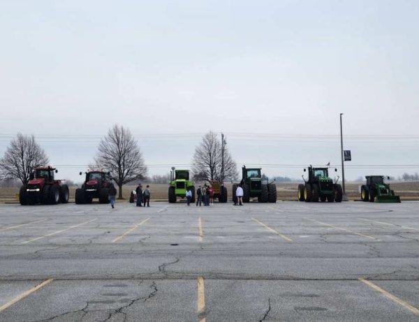 Bring Your Tractor to School Day hosted by the NCWHS FFA on Tuesday, Feb 27. The event was apart of spirit days held for National FFA Week. 