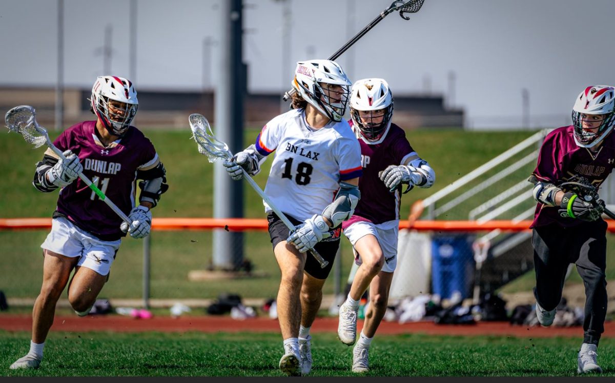The Varsity Boys Lacrosse team has struggled this season; however, they are hopeful that they can continue to grow through the rest of the season.