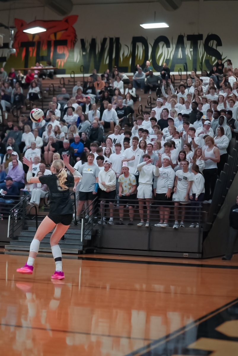 Junior standout Olivia Zeimer had a big game to help boost the Wildcats into the sectional championship on Thursday, November 7. The Cats take on O'Fallon High School at 6 pm at Normal West.