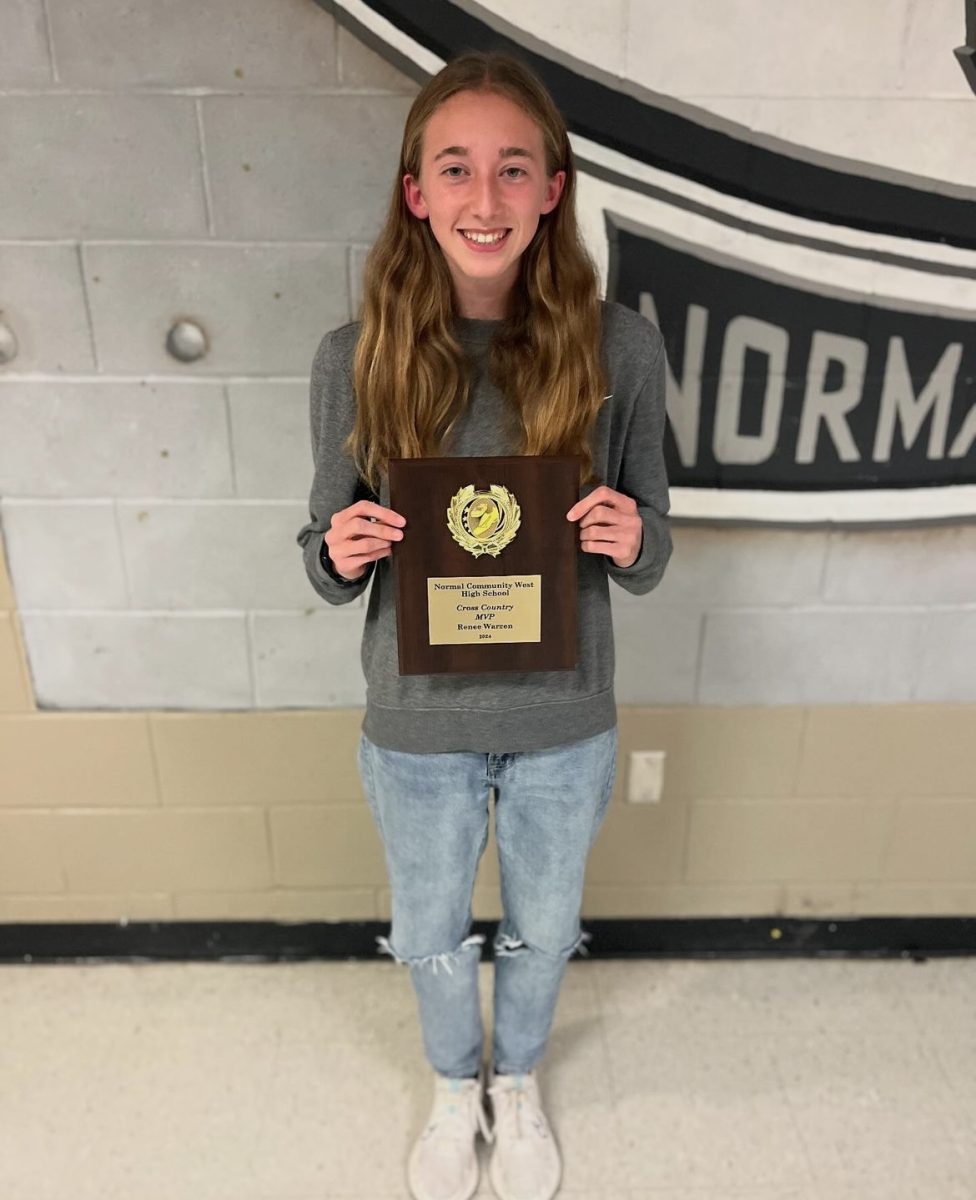 Junior Renee Warren had a stellar season this year, ending with a PR at the State meet. She was also named Team MVP at the end-of-the-year banquet.