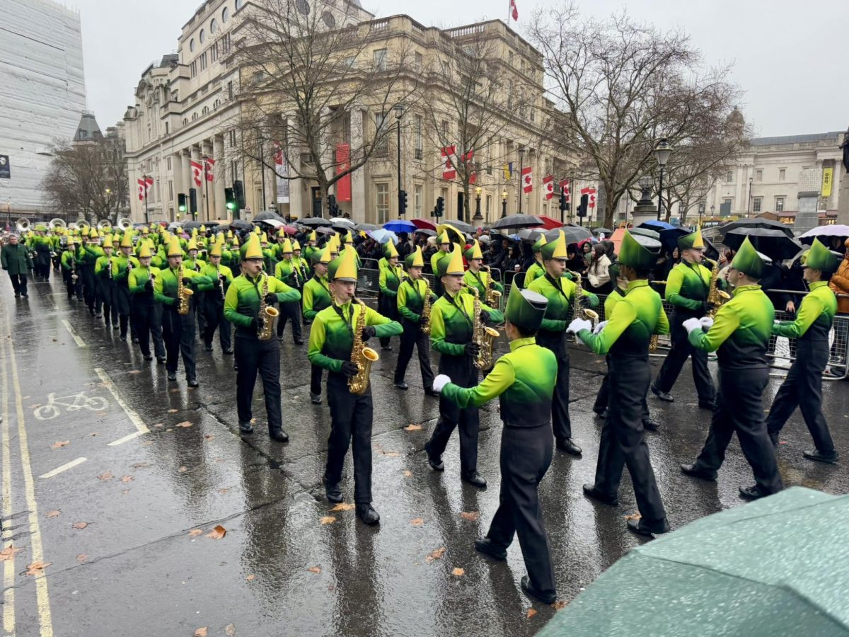 The Normal Marching Band has a strong history of success, and over Christmas break this year, they traveled to London for the London New Years Eve Parade.