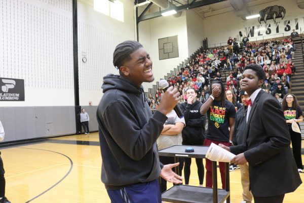 The Black Student Union's winter assembly took place today. Students and staff celebrated Black History Month with games, songs, and school spirit. The energy was high, and it truly was a great day to be a Wildcat!