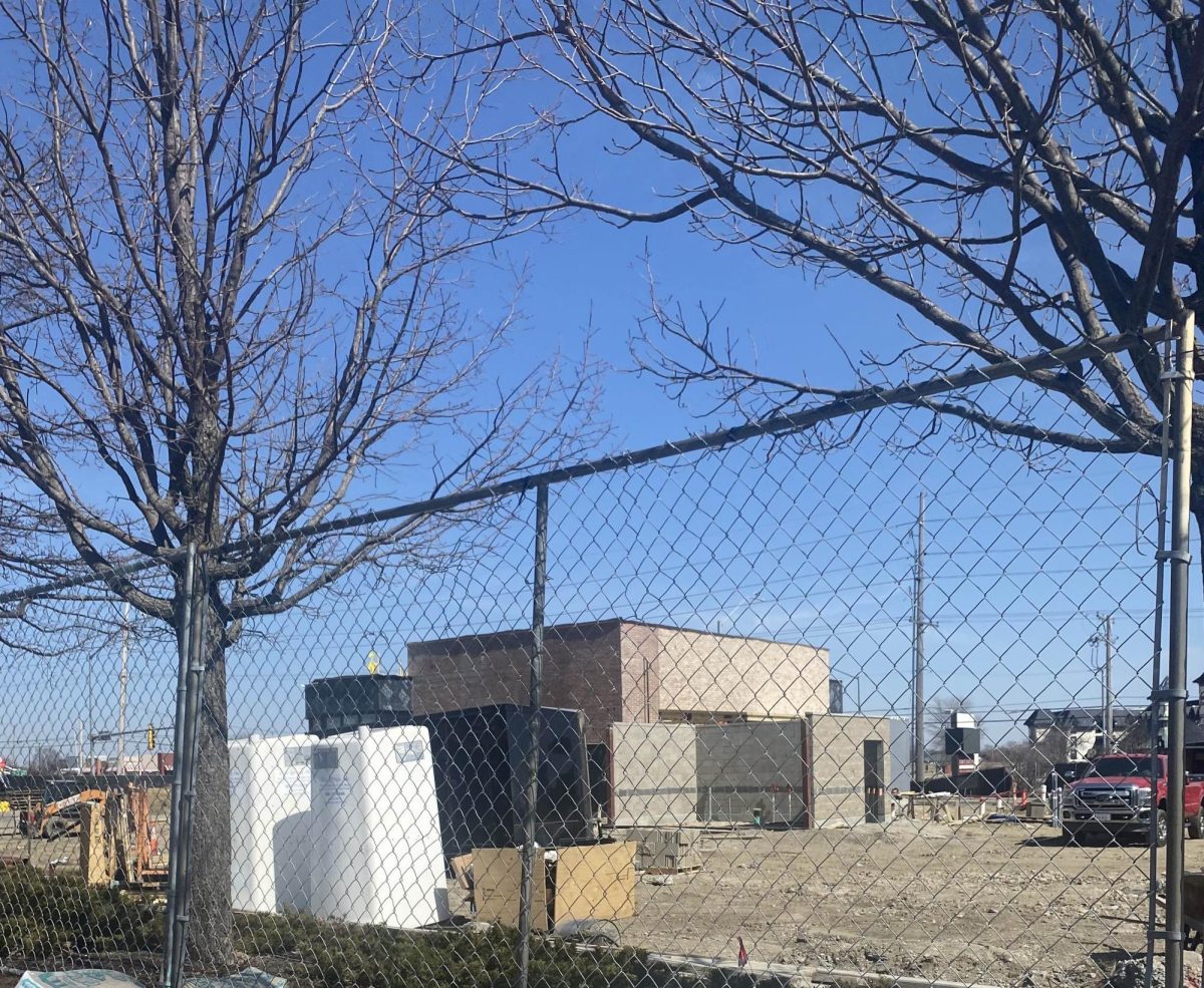 Raising Canes, a chicken franchise, is set to open up in the shopping Center of College Hills in late 2025. Construction for the new restaurant is currently underway.