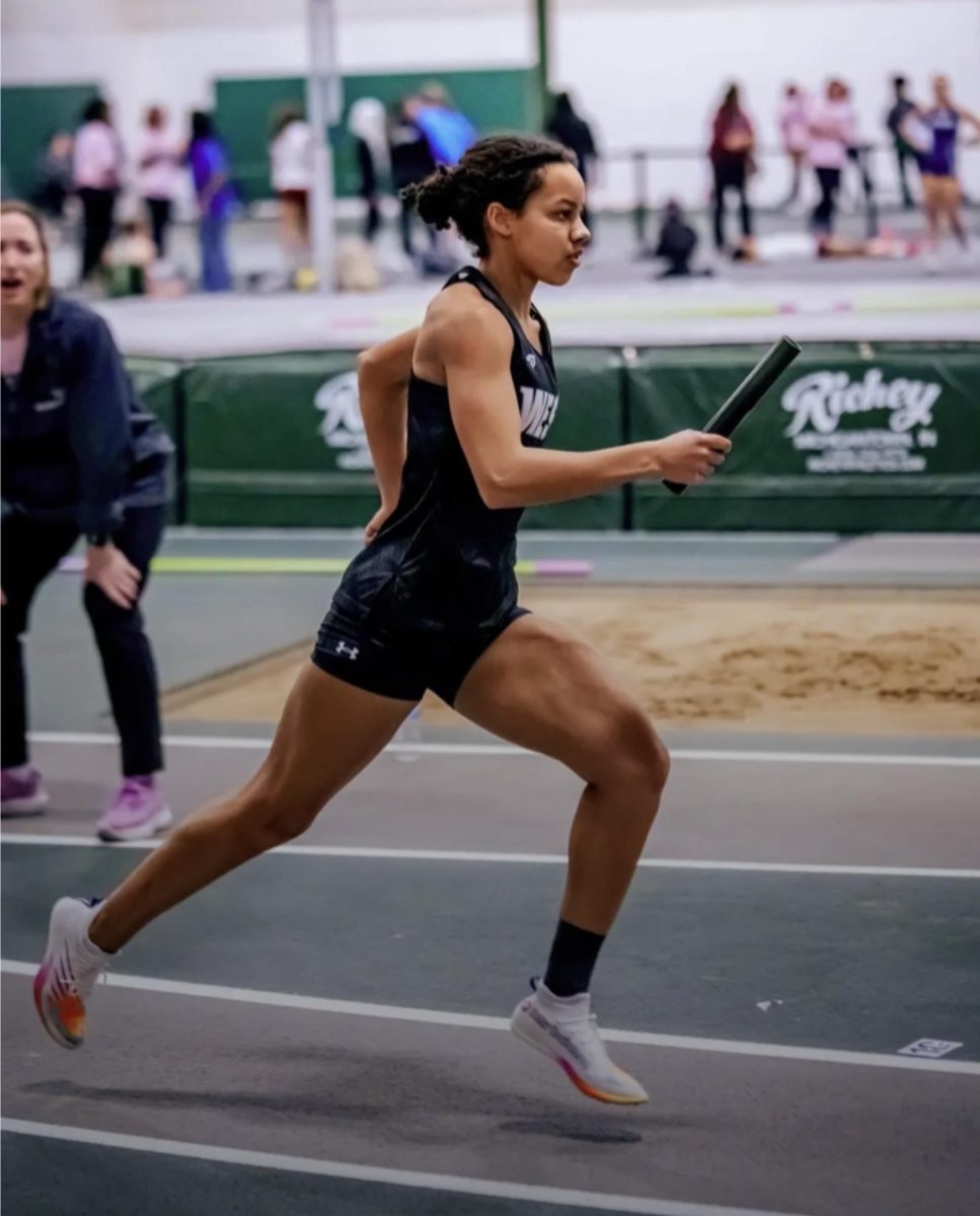 Sophomore Abby Jackson has had a monster indoor season, breaking the school record in the 400 m. dash. Jackson and team are getting set for a big outdoor season beginning Friday, April 4.