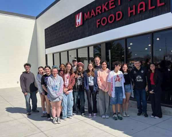 English teacher, Mr. Jeff Kroesch recently took a group of students to Urbana, IL to the H-Mart, an Asian market. The students had recently read a book that inspired the trip.