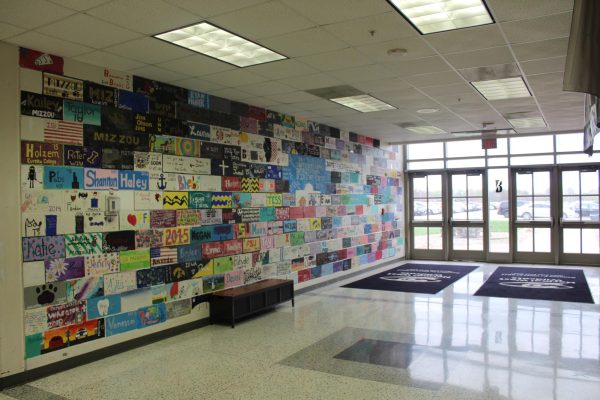 Since the 1998-1999 school year, Normal West has allowed seniors to paint a brick to leave a lasting legacy as they head out into the real world. Mr. Tim Franz, current business teacher, was a key part of getting this  West favorite started. 