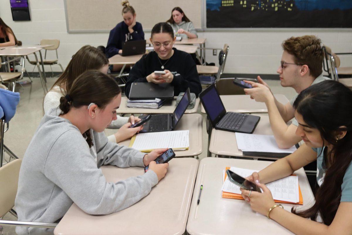 The “great cell phones in school” debate has been especially popular in the last couple of years as research and data done by educators and professionals have been published. Unit 5 has watched as neighboring districts have made changes, and with Governor Pritzker’s latest bill, the school board has brought the conversation to the forefront with a team of administrators and educators working to define what is best for students.