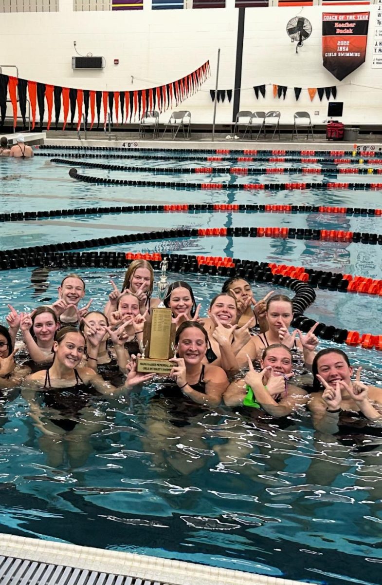 The Normal West girls swim and dive team has secured their third-straight intercity championship, led by junior Lexi Rankin. Head Coach Dawn Fudge is not surprised by the group's success, noting that this is quite a special group.