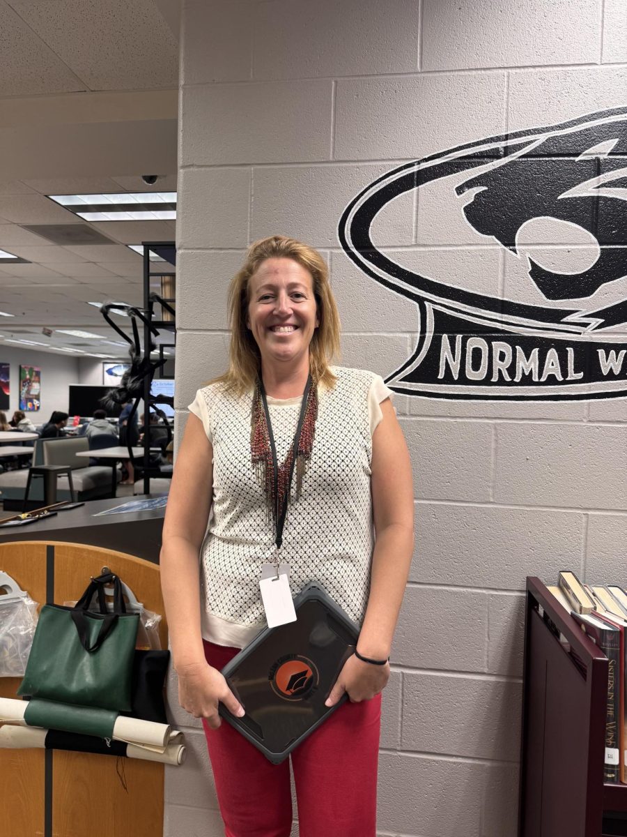 Brooke Bollmann returned to Normal West after leaving for a counseling position at Normal Community the last two years. The familiarity and close-knit work family is what brought her back to Normal West this school year.