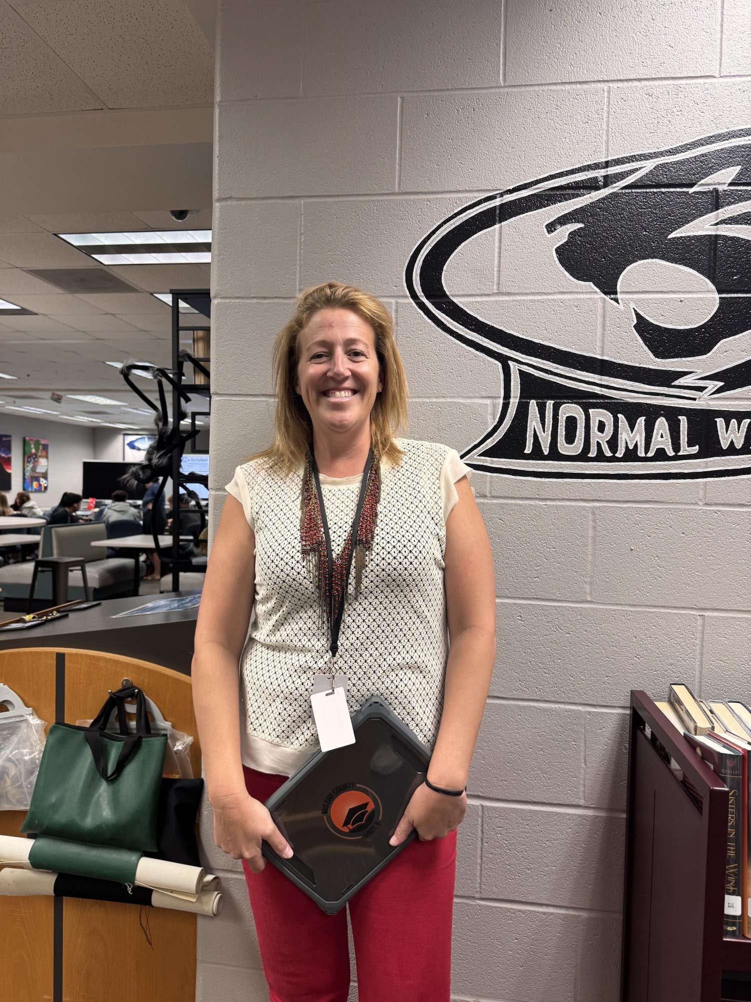Brooke Bollmann returned to Normal West after leaving for a counseling position at Normal Community the last two years. The familiarity and close-knit work family is what brought her back to Normal West this school year.