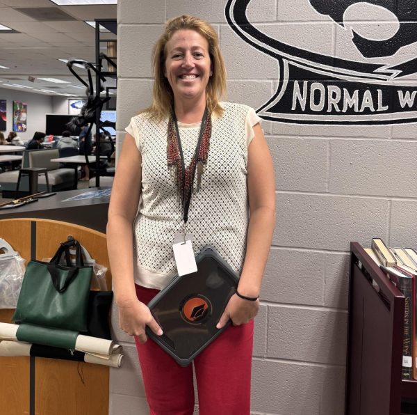 Brooke Bollmann returned to Normal West after leaving for a counseling position at Normal Community the last two years. The familiarity and close-knit work family is what brought her back to Normal West this school year.