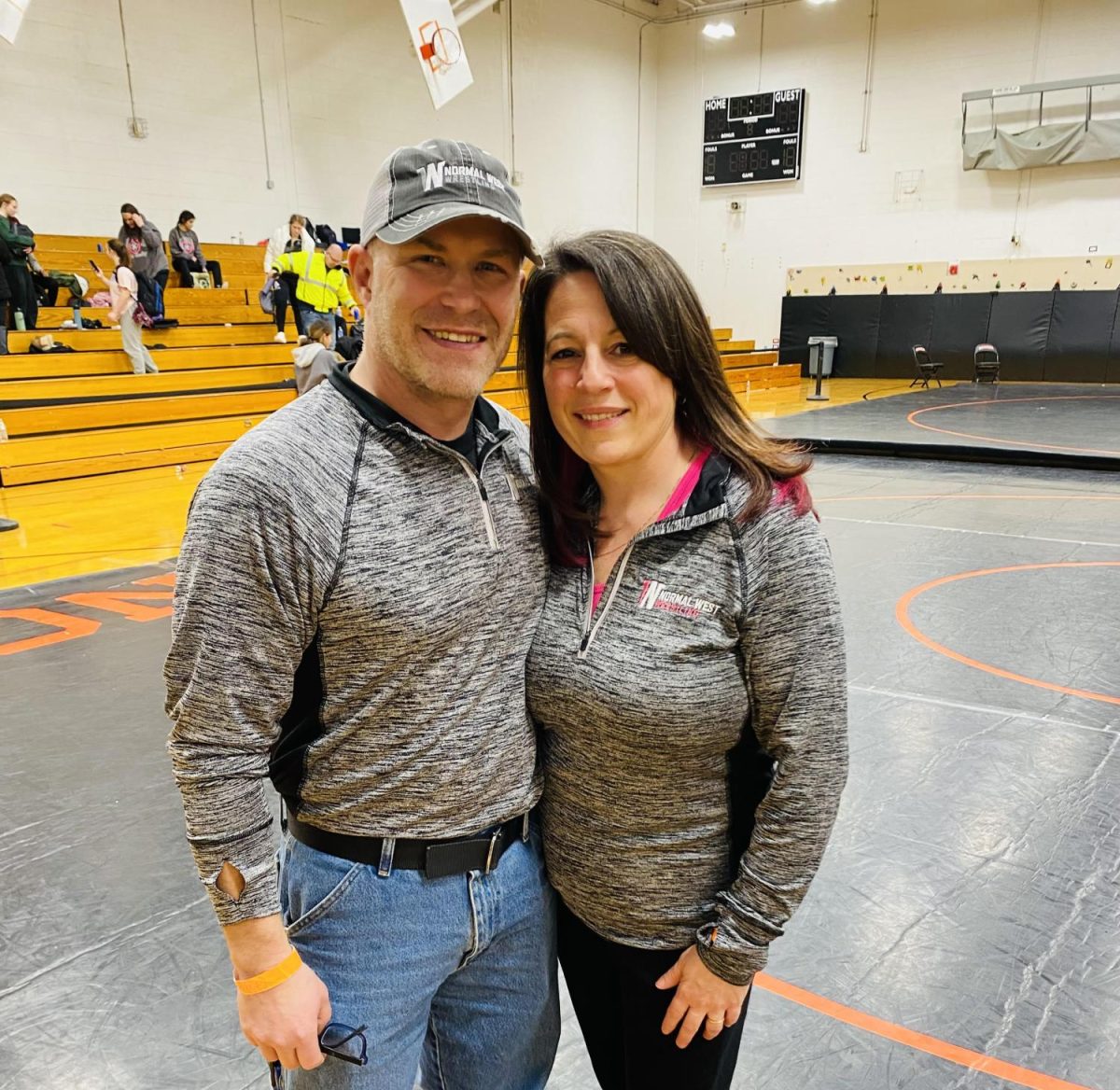 Dave Lehr, wood and metals teacher, and Margret Lehr, family and consumer science teacher, the coaches of West's Wrestling team are currently working on a fundraiser for their programs. On October 12, they will be in Washington D.C., racing in the Army Ten-Miler Run.  