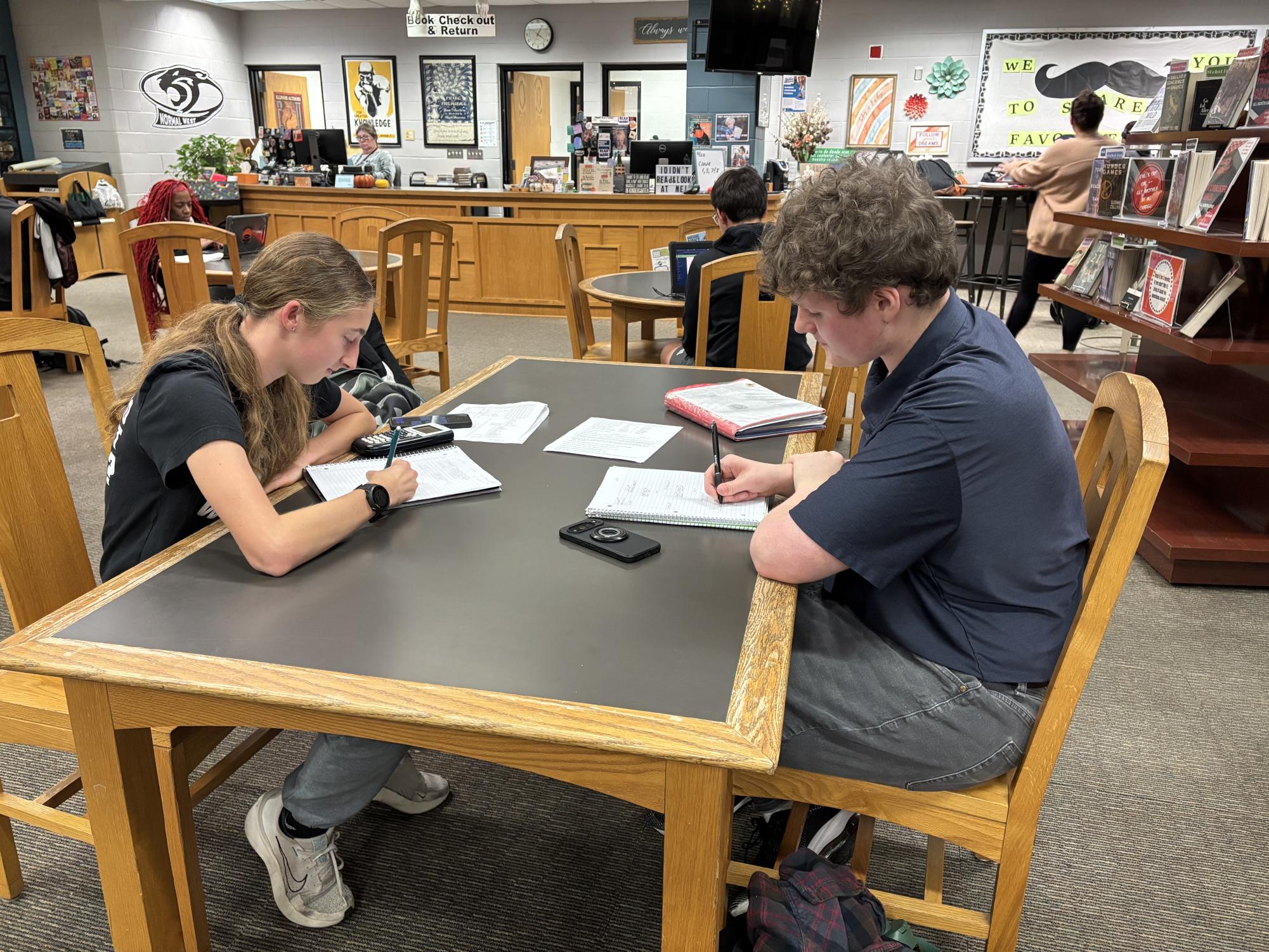 Normal West's Academic Assistance is a program that takes place every Monday and Wednesday from 3:30-4:30pm in the IMC. It is a place for West students to get academic help from students and staff members.