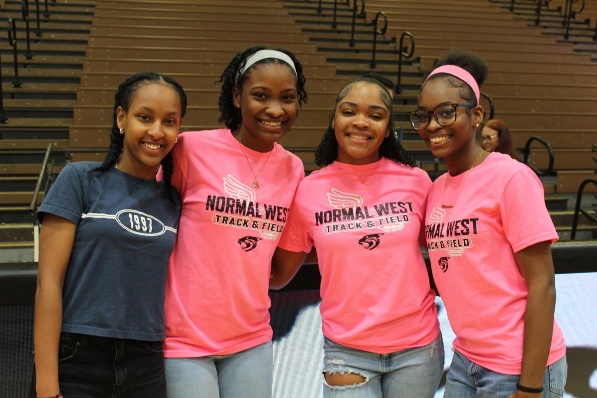 The annual Normal West Black Student Union winter assembly was another success! With a "name that song" game, special guests, teacher shout-outs, and performances from the Chorus, jazz band, and the color guard, the assembly brought plenty of energy to the gym!