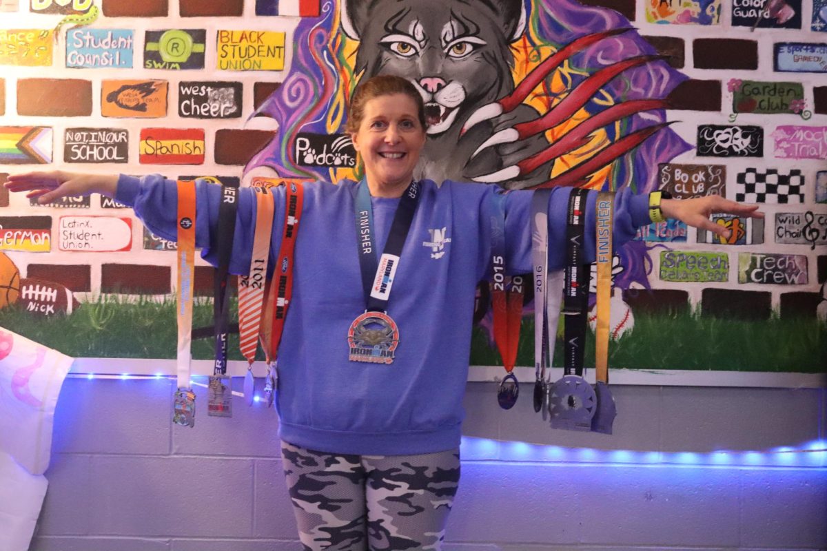 LBS1 and algebra teacher, Rebecca Franks will be competing in an international Ironman race this summer. As she prepares for the race and raises money for the cause, she also shares a message of persistence and work ethic to her students.
