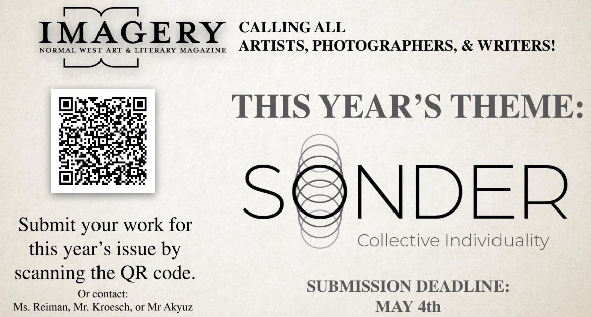 Normal West art & literary magazine seeking entries for Spring edition