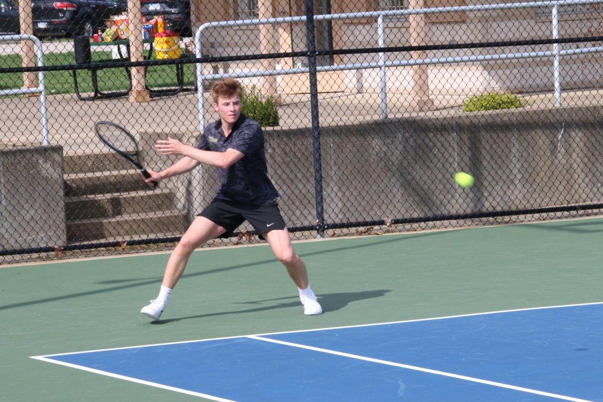 Senior Grant Marvel and the Normal West boys tennis team are having a monster season, sitting at 11-4. Marvel, in particular, has a record of 24-3-12-0 in singles and 12-3 in doubles.