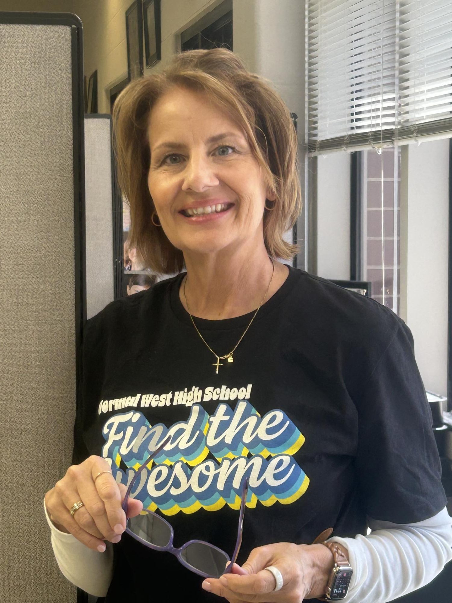 Longtime Normal West secretary, Linda Bach, will be retiring from the district at the conclusion of the school year. Bach, who started at West 10 years ago as a substitute, has been the attendance secretary for the past two years.